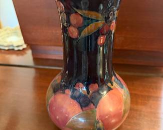 Vintage Moorcroft vase, signed