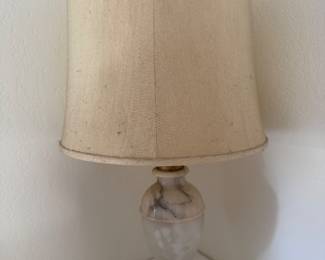 Vintage marble lamp
