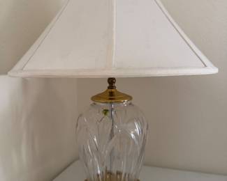 Vintage Waterford lamp