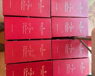 Waterford Champagne glasses in presentation boxes