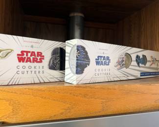 Star Wars cookie cutters brand new