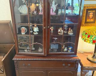 Small antique China cabinet