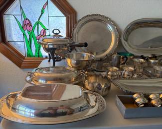 Silver plate collection