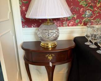 Waterford lamp
