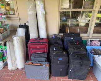 Luggage and new rugs