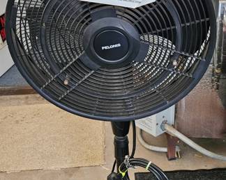 Misting fan