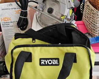 Ryobi power tools