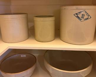 Vintage pottery selections 