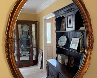 Framed mirror