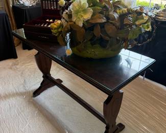Mahogany side table