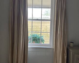 custom julie neill silk drapes