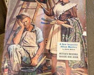 March 8, 1947 issue of The Saturday Evening Post, featuring cover art titled "Picking the Right Color" by Stevan Dohanos