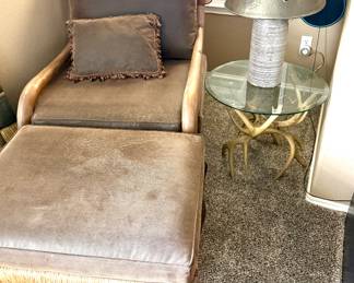 Kreiss Marquesa Lounge Chair and ottoman 