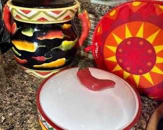 Chili Pepper tortilla warmer