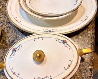 Cleveland China- Tokio plates, platters, bowls 