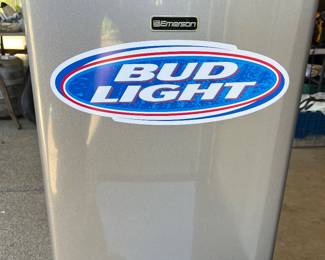 Small mini fridge works great have it turned on so you can see $40