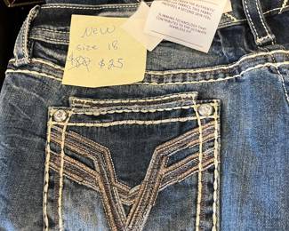 Brand new jeans $25 size 18