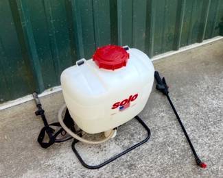 Like new never used 4 gallon backpack sprayer $50
