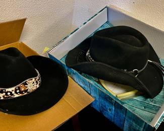 New western hats $25 each