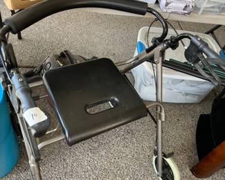 Nice wide sturdy walker $10
