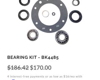 Bearing/Seal kit for BORG WARNER BE4485 AWD transfer case 2008 Denali, Escalade $75