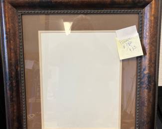 Large Bronze picture frame $25