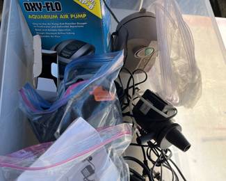 Fish tank blowers/air five dollars each