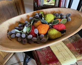 Vintage wooden Dough tray