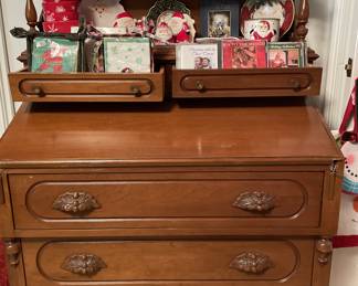 Vintage drop front desk