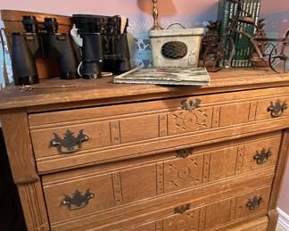 Antique 3 drawer chest