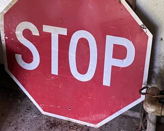 Stop sign
