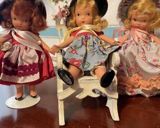 Vintage Nancy Ann dolls 
