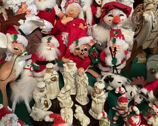 Annalee Christmas dolls