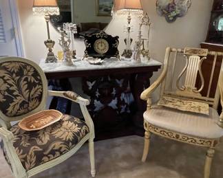 Two side chairs