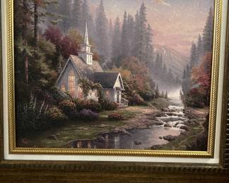 Thomas Kinkaide painting