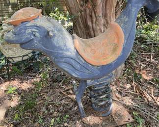 Vintage saddle mate dolphin 
