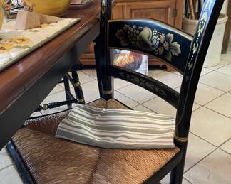 Set of 4  Hitchcock chairs