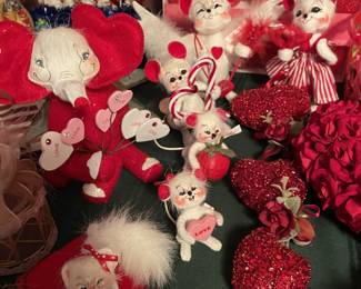 Valentine's Annalee dolls