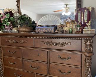 Large dresser & mirror