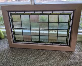 Stained glass 30x19 inches