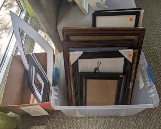 Frames and mats