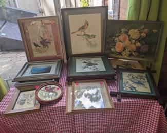 Framed artwork