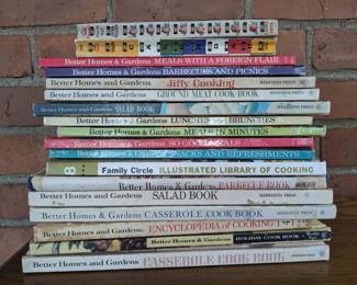 Vintage cookbooks