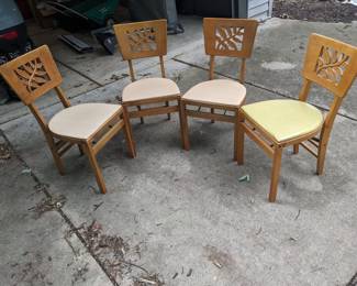 Stakmore MCM folding chairs