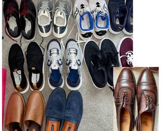 Most shoes men's size 13