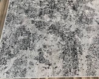 $145.  Benuta Grey/Black Fleck Area Rug 73” x 90”