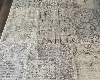$195. Tonin Casa Muted Area Rug. 78.5” x 118”. Damage