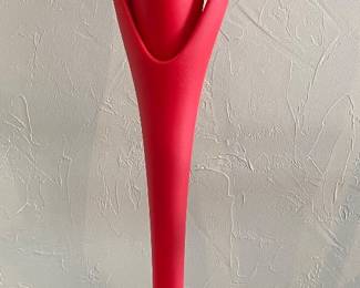 $270 Spiga Coat Hanger, Red. 14” x 14” x 67.8”