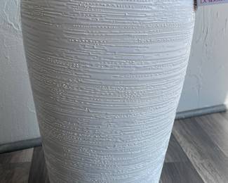 La Berica White Bark Umbrella Stand/Floor Vase 