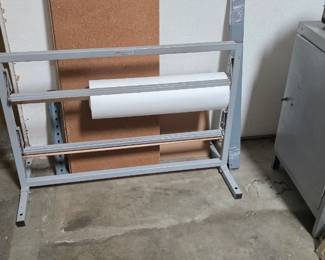 30” Long double roll dispenser rack.